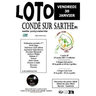 Photo du Loto du Judo Club Cond&eacute;-sur-Sarthe / Radon à Condé-sur-Sarthe