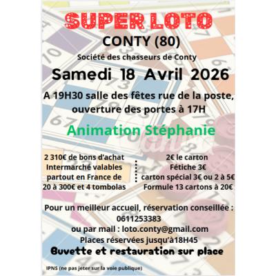 Photo du Super Loto Conty à Conty