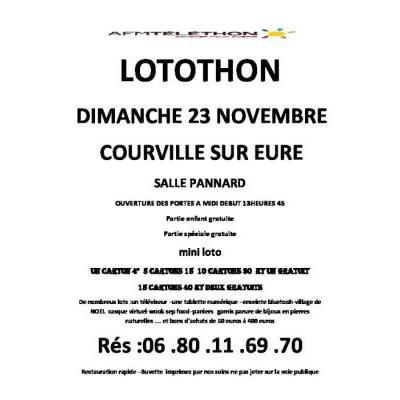 Photo du lotothon à Courville-sur-Eure
