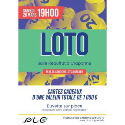Photo du Grand Loto du PLCraponne à Craponne