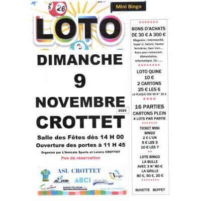 Photo du Loto quine & Mini Bingo à Crottet
