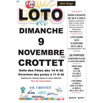 Photo du Loto quine & Mini Bingo à Crottet