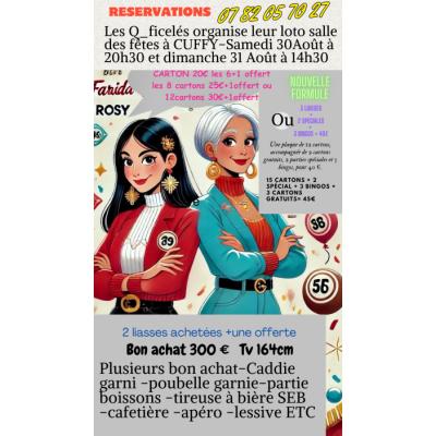 Photo du Loto salle des fêtes de Cuffy à Cuffy