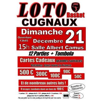 Photo du LOTO traditionnel du Basket de CUGNAUX à Cugnaux