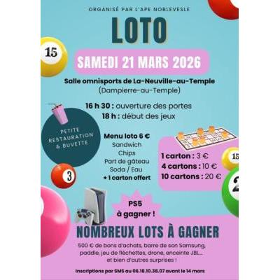 Photo du Loto de l'&eacute;cole à Dampierre-au-Temple