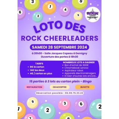 Photo du Super Loto des Rock Cheerleaders  à Demigny