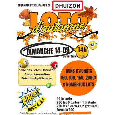 Photo du Loto d'Automne à Dhuizon
