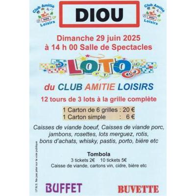 Photo du Loto des vacances à Diou