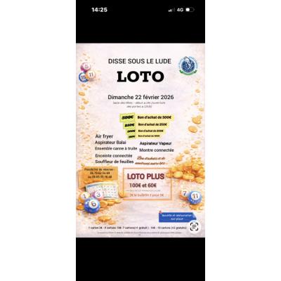 Photo du Super loto à Dissé-sous-le-Lude