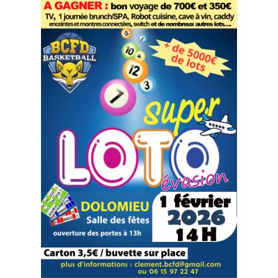 Photo du Loto Evasion du BCFD à Dolomieu