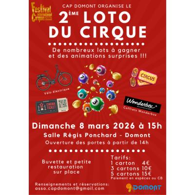 Photo du 2&egrave;me loto du Cirque  à Domont