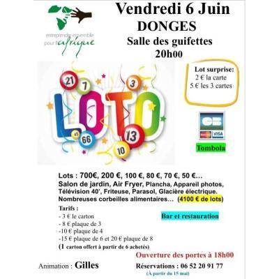 Photo du SUPER LOTO HUMANITAIRE à Donges
