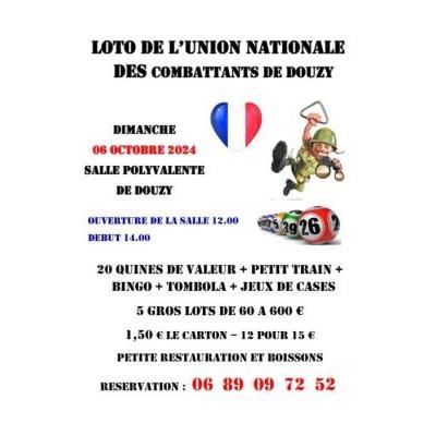 Photo du LOTO de l'UNC Douzy à Douzy