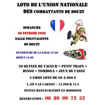 Photo du LOTO de l'Union Nationale des Combattants de Douzy à Douzy