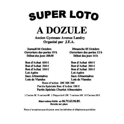 Photo du Super loto à Dozulé