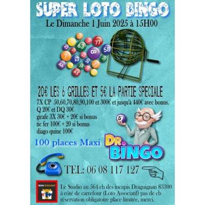 Photo du Super Loto bingo Draguignan incapis à Draguignan