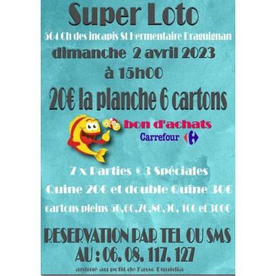 Photo du Super loto avec bon d'achats carrefour à Draguignan à Draguignan