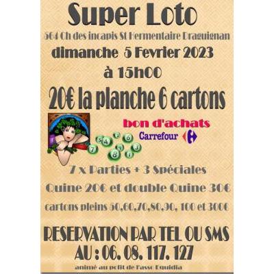 Photo du Super loto avec bon d'achats carrefour à Draguignan à Draguignan