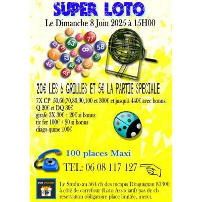 Photo du Super Loto bingo Draguignan incapis à Draguignan
