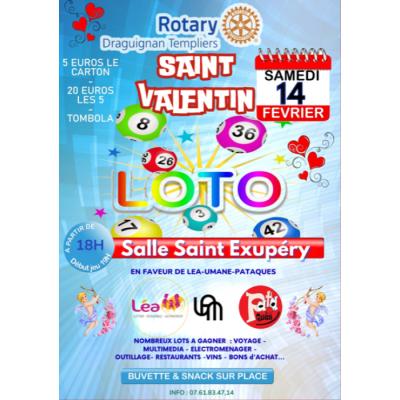 Photo du LOTO SPECIAL ST VALENTIN CARITATIF  à Draguignan