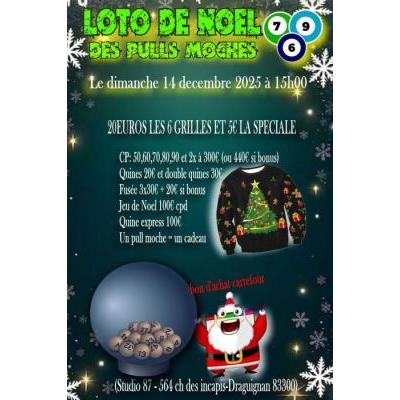 Photo du Super Loto de Noel Draguignan au Studio 87 à Draguignan