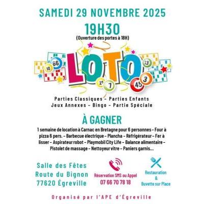 Photo du Loto à Égreville