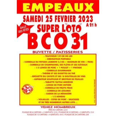 Photo du loto du bco31 à Empeaux