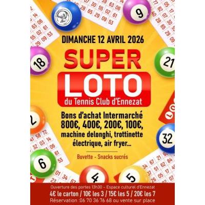 Photo du Loto du Tennis Club Ennezat à Ennezat