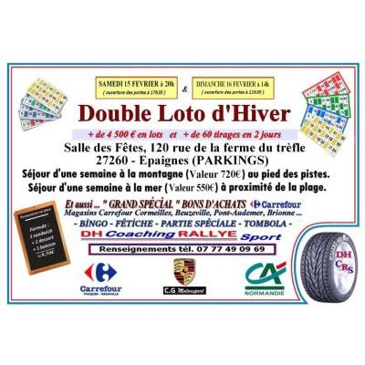 Photo du Double loto d'Hiver à Épaignes