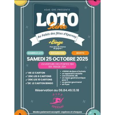Photo du Loto 25 octobre 2025 ASAE GRS à Épernay