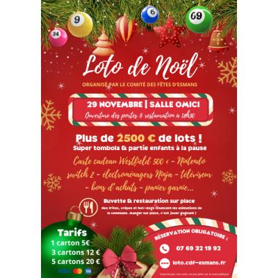 Photo du Loto de Noël à Esmans