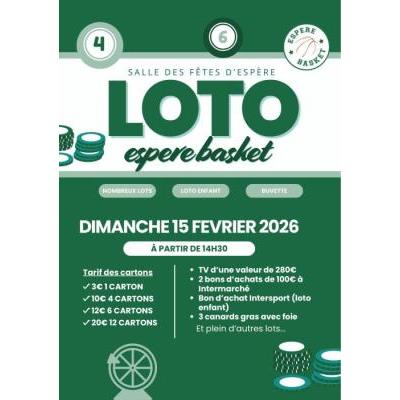 Photo du Loto ESPERE BASKET à Espère