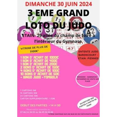 Photo du 3EME GRAND LOTO DU JUDO à Étain