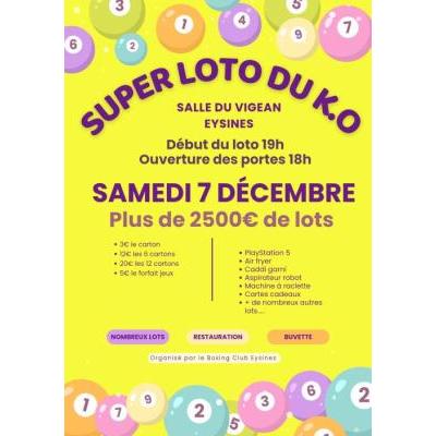 Photo du SUPER LOTO DE LA BOXE à Eysines