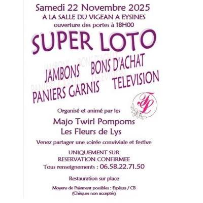 Photo du Super loto des Majo-Twirl Pompoms Les Fleurs de Lys à Eysines
