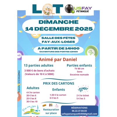 Photo du Loto US FAY PETANQUE à Fay-aux-Loges