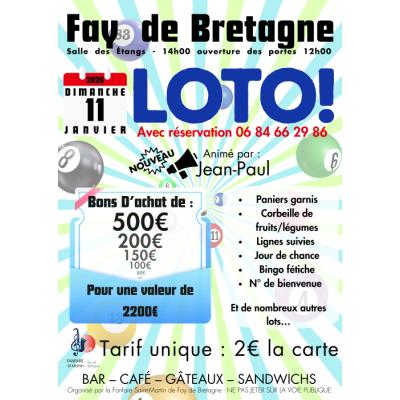 Photo du Loto de la Fanfare à Fay-de-Bretagne