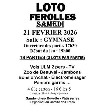 Photo du LOTO DU COMITE DES FETES à Férolles