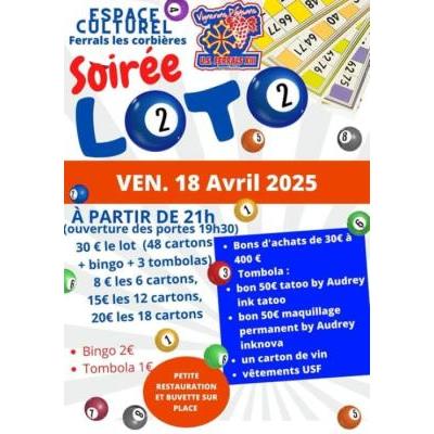 Photo du Soirée Loto US FERRALS XIII à Ferrals-les-Corbières