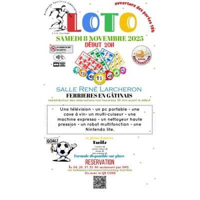 Photo du 1er loto ESG foot à Ferrières-en-Gâtinais