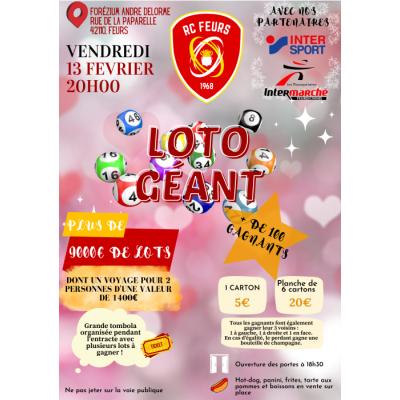 Photo du Loto du rugby club forezien à Feurs