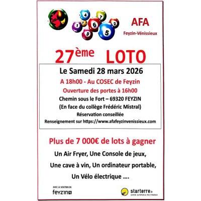Photo du 27EME LOTO DE L'AFA à Feyzin