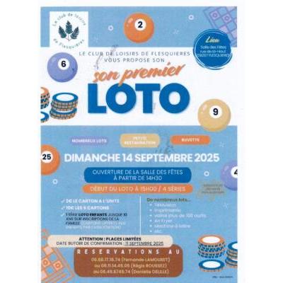 Photo du notre 1 er LOTO à Flesquières