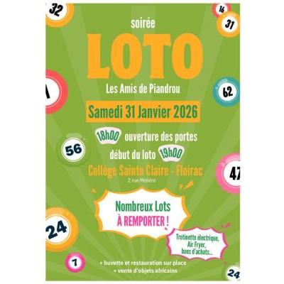 Photo du Super Loto de l'Association "Les Amis de Piandrou" à Floirac