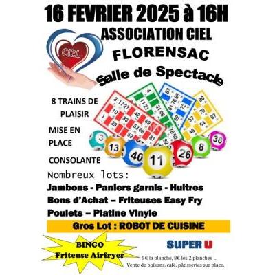 Photo du Super loto de l'association CIEL à Florensac