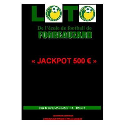 Photo du LOTO JACKPOT ECOLE DE FOOT à Fonbeauzard