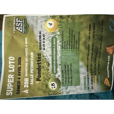 Photo du SUPER LOTO Anim&eacute; par MELANIE 06.59.27.14.07 à Fondettes