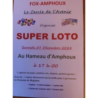 Photo du Super loto gastronomique  à Fox-Amphoux