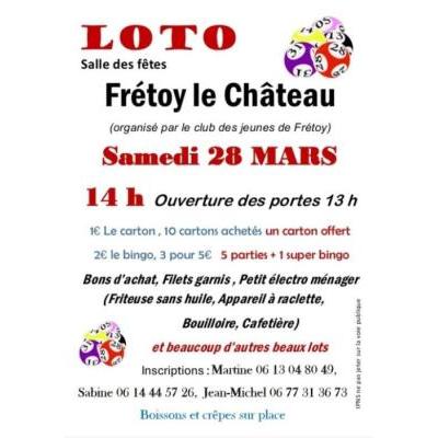 Photo du Loto de Printemps à Frétoy-le-Château