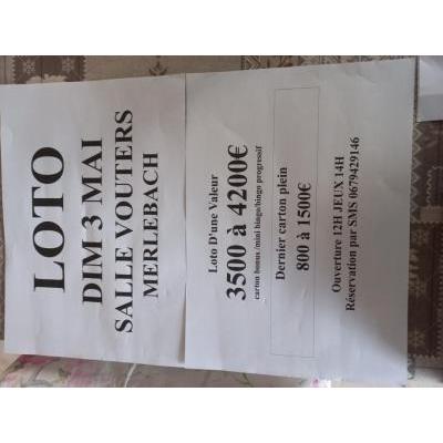 Photo du SUPER LOTO DE MAI à Freyming-Merlebach